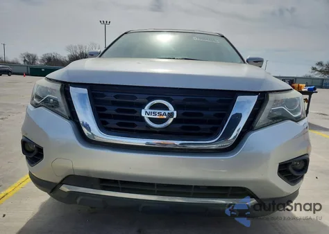 2017 Nissan Pathfinder Sv из США, поврежденный, VIN 5N1DR2MN0HC673675